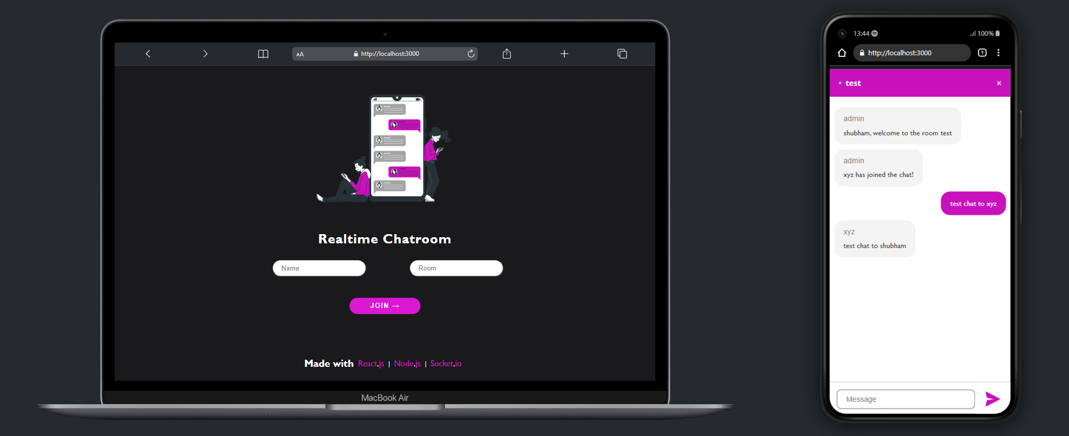 Realtime Chatrooms